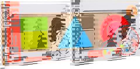 Hape Happy Puzzles Wooden puzzle geometric shapes (E1615A)  / Wooden Toys   