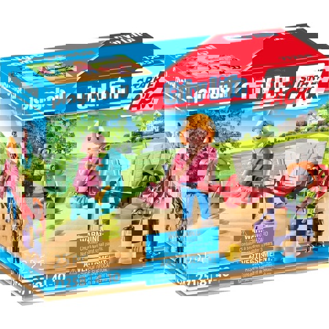 Playmobil City Life Starter Pack Νηπιαγωγός Με Παιδάκια Και Καροτσάκι  / Playmobil   