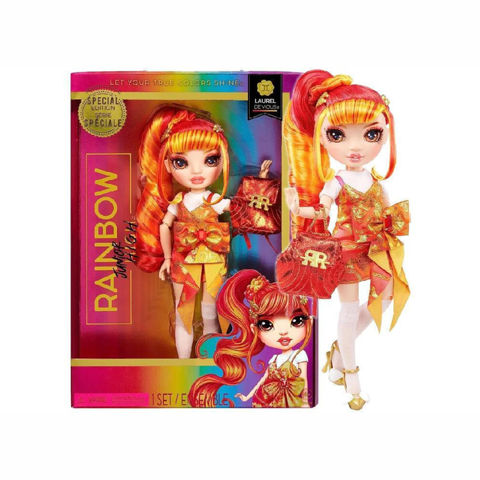 MGA Entertainment Doll Rainbow High Junior – Laurel 23cm 590446EUC  / Girls   