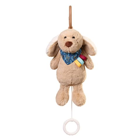 BabyOno: Hanging soft toy with sound - Dog Willy  / Infants   