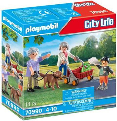 Playmobil Παππούς Και Γιαγιά Με Εγγονάκι   / Playmobil   