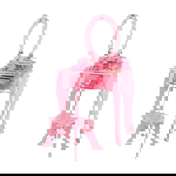  Hape Tickled Pink Girl's Vanity - Μπουντουάρ Ομορφιάς 13Τεμ. (E8350A)  