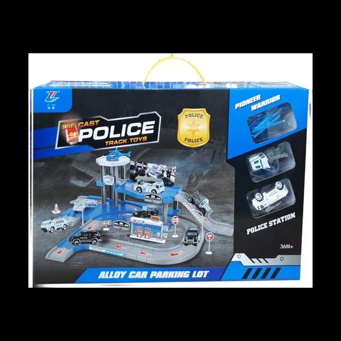 Fire Station - Police - Construction Trucks - 3 Designs (BBQ550)  / Tracks   