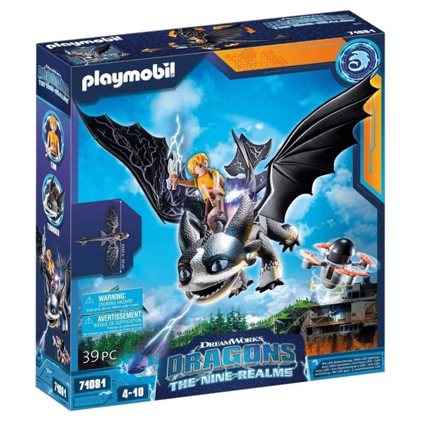 Playmobil Dragons: The Nine Realms - Thunder Και Tom 